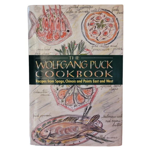 The Wolfgang Puck‎ Cookbook 1986 Vintage Cookbook - Picture 1 of 13